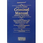 Professional's Criminal Manual (Criminal Major Acts) [HB] by Justice M.R.Mallick